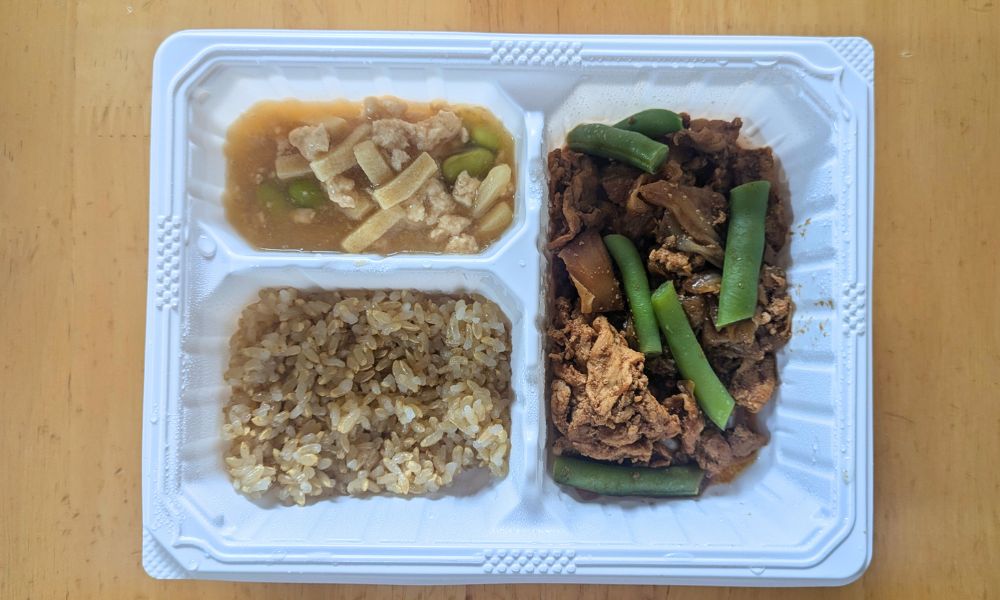 マッスルデリの回鍋肉セット