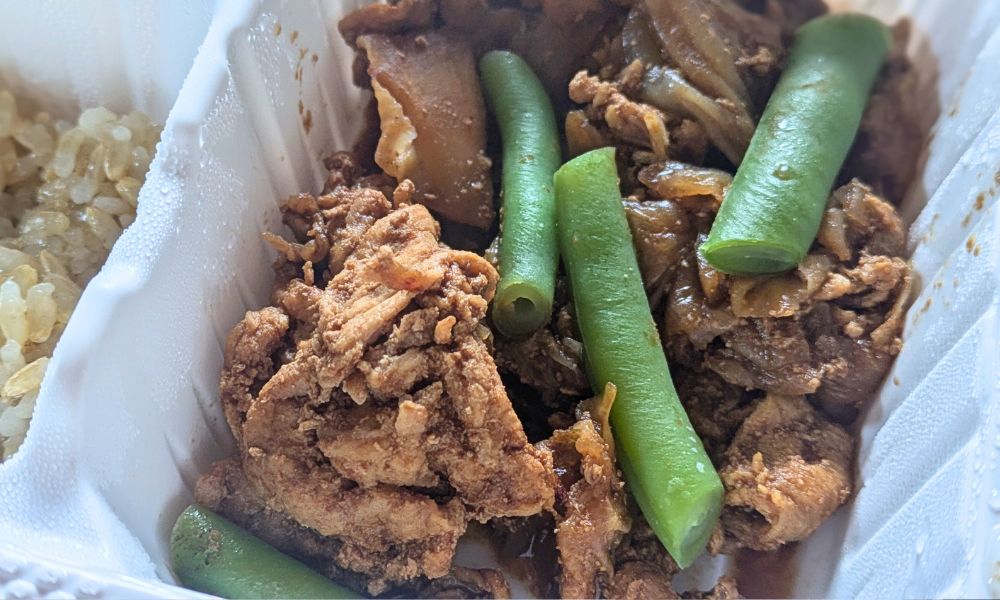 マッスルデリの回鍋肉セット