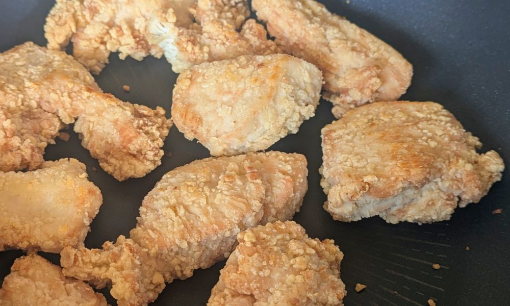 オイシックスのチキンフライのサルサ風