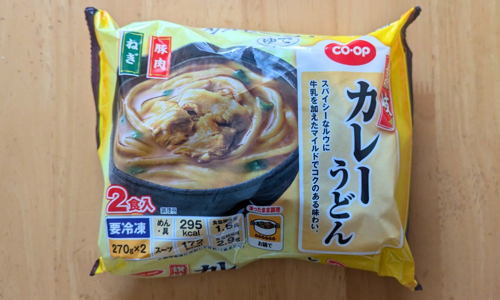 コープデリのカレーうどん