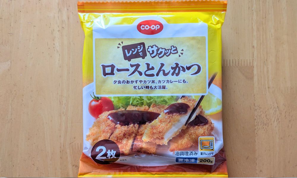 コープデリのロースとんかつ