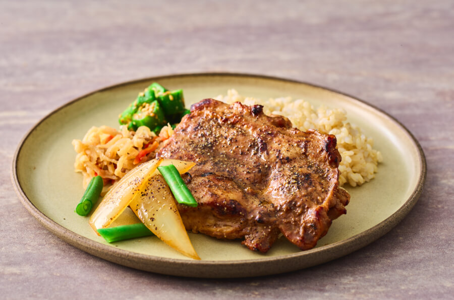 筋肉食堂のお弁当皿盛り2