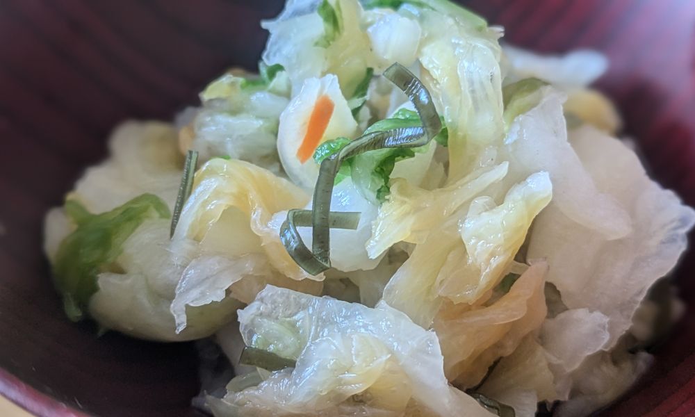 わんまいるの白菜漬け