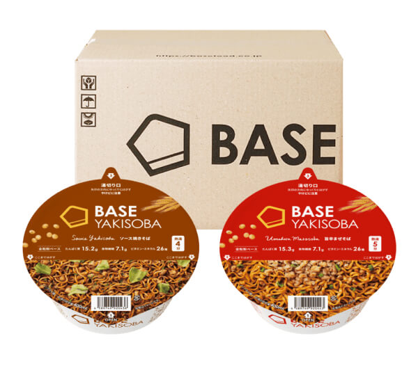 ベースフードのベースヤキソバ8個セット