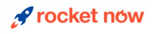 ロケットナウのロゴ（横長）